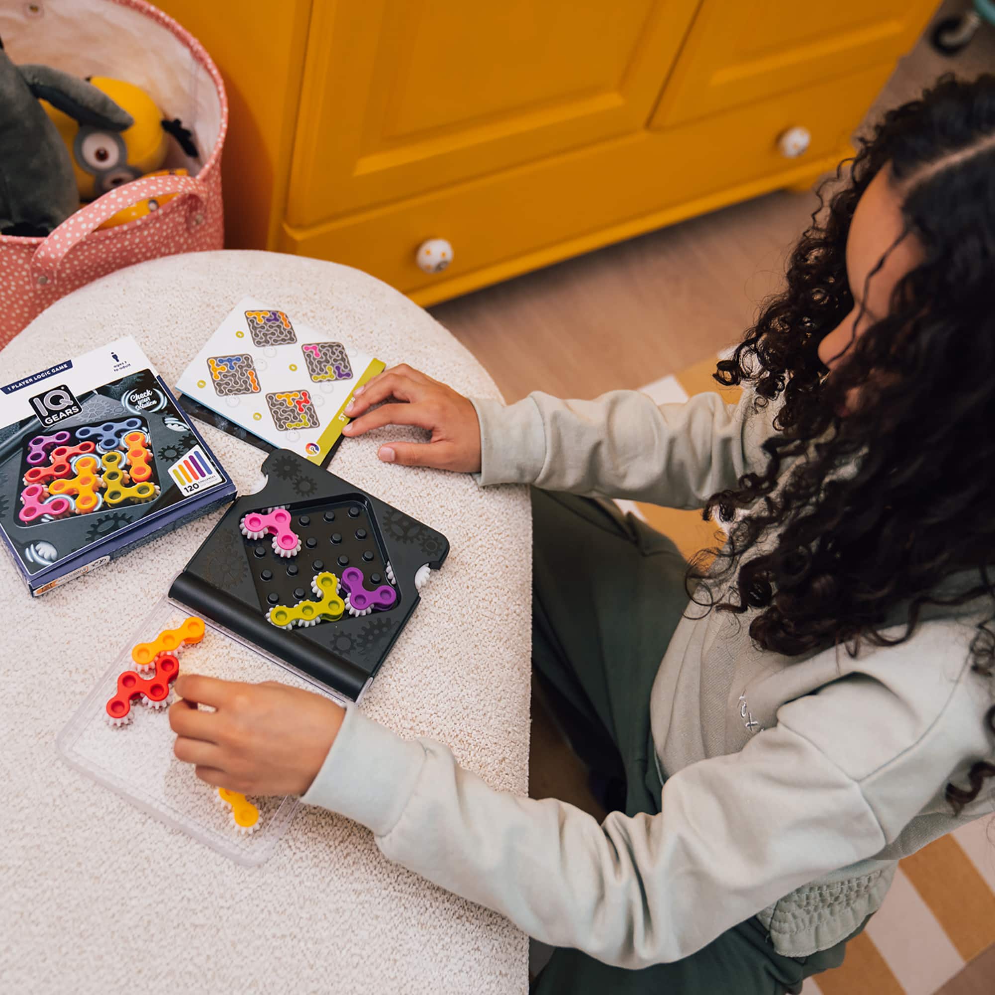 SmartGames® IQ Gears Game, 120 Challenges